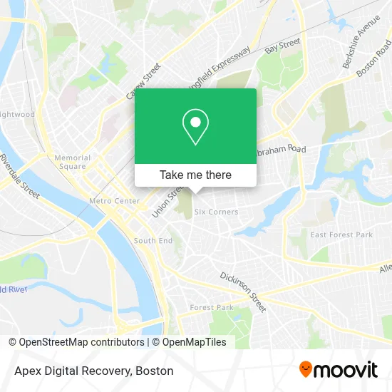 Apex Digital Recovery map