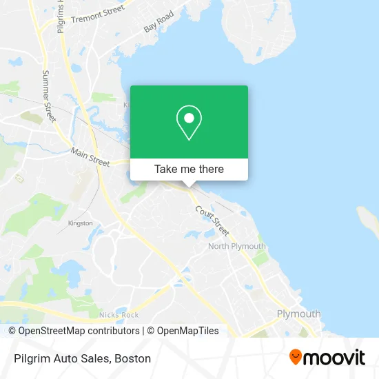 Pilgrim Auto Sales map