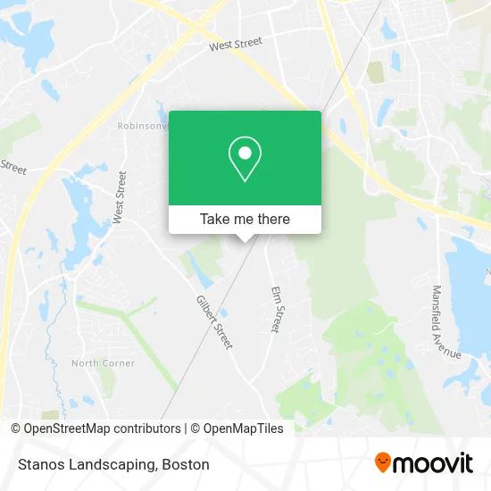 Stanos Landscaping map