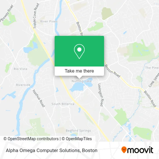 Alpha Omega Computer Solutions map