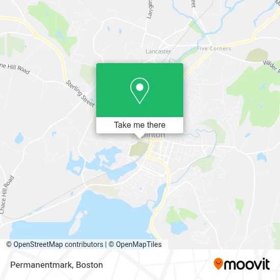 Permanentmark map