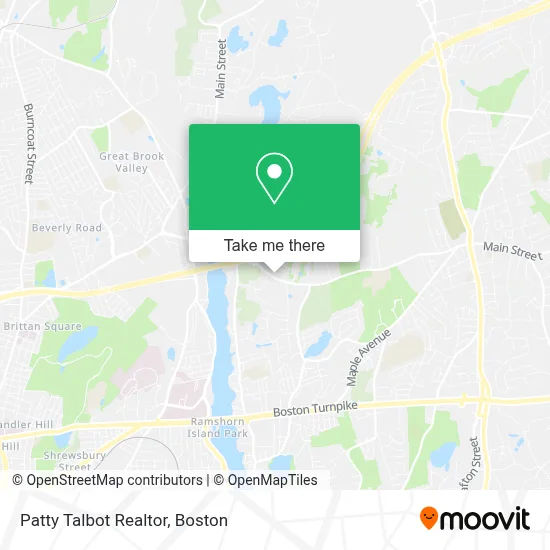 Patty Talbot Realtor map