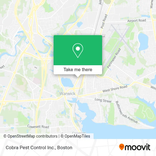Cobra Pest Control Inc. map