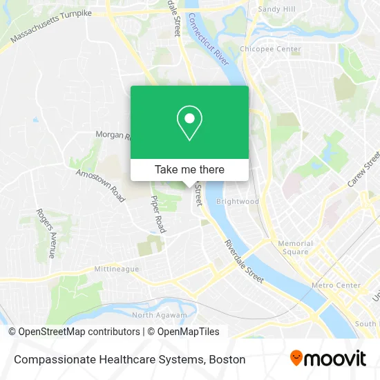 Compassionate Healthcare Systems map