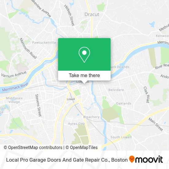 Local Pro Garage Doors And Gate Repair Co. map