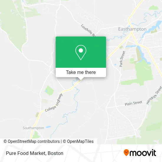 Pure Food Market map