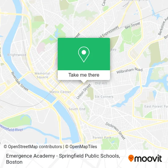 Emergence Academy - Springfield Public Schools map