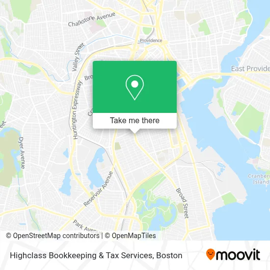 Highclass Bookkeeping & Tax Services map