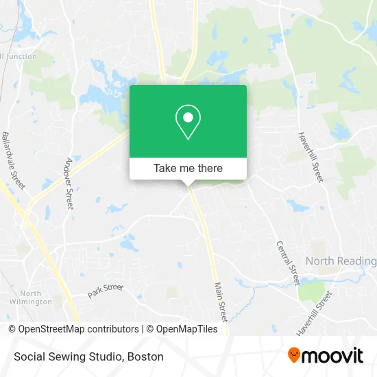 Social Sewing Studio map