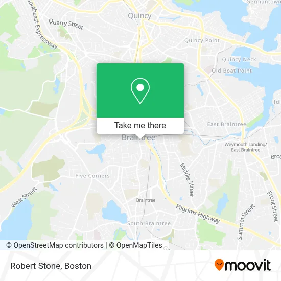 Robert Stone map