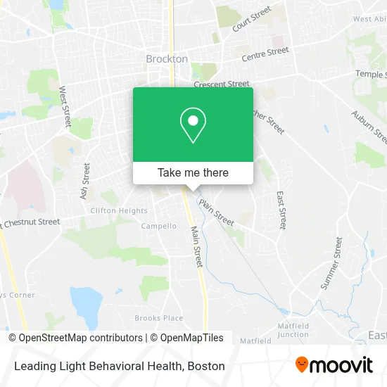 Leading Light Behavioral Health map