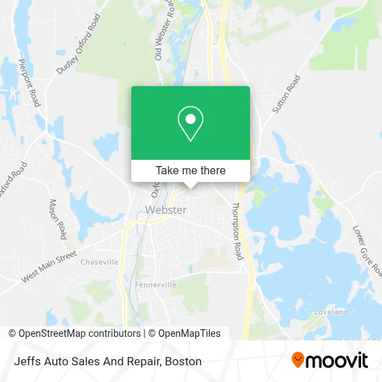 Jeffs Auto Sales And Repair map