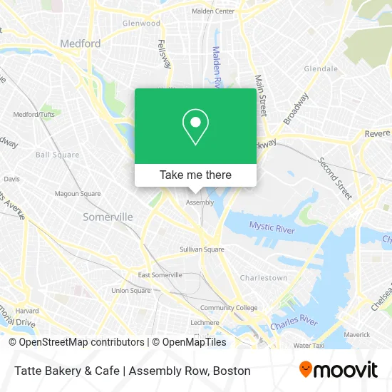 Tatte Bakery & Cafe | Assembly Row map