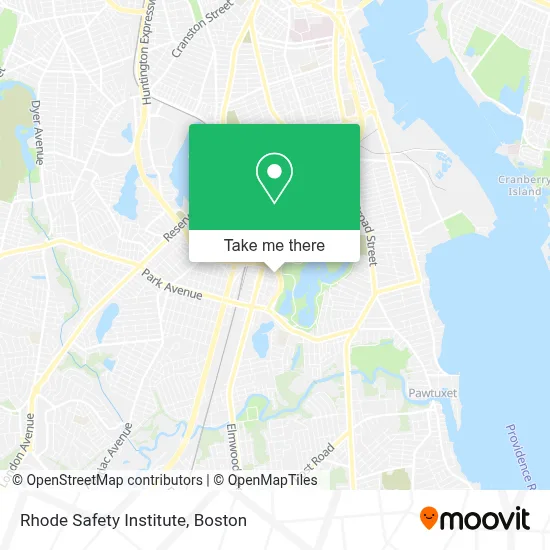 Rhode Safety Institute map
