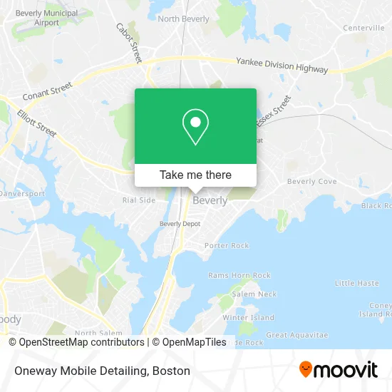 Oneway Mobile Detailing map