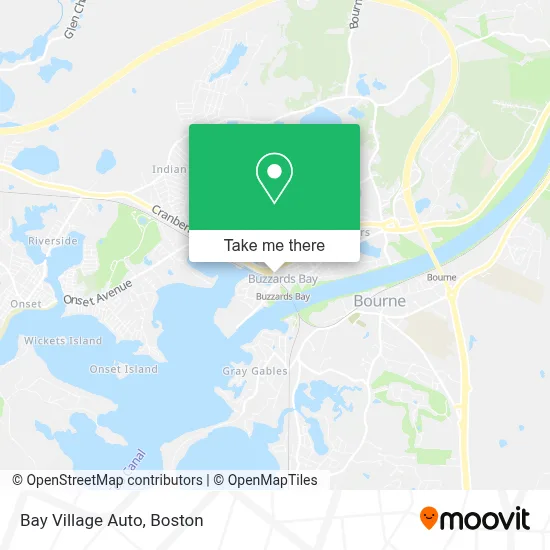 Bay Village Auto map