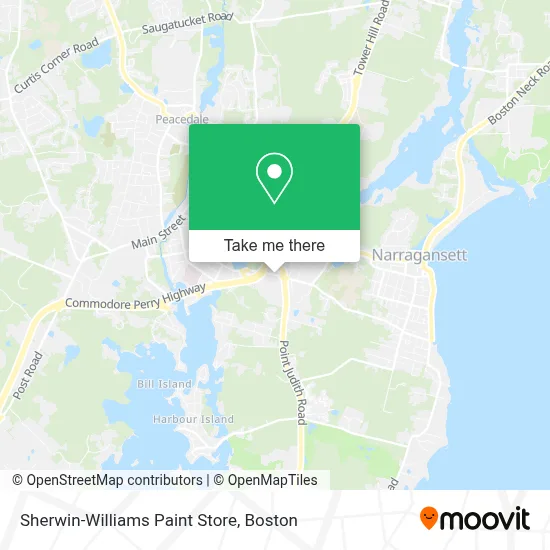 Sherwin-Williams Paint Store map
