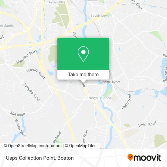 Usps Collection Point map