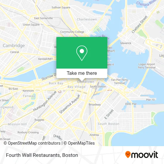 Fourth Wall Restaurants map