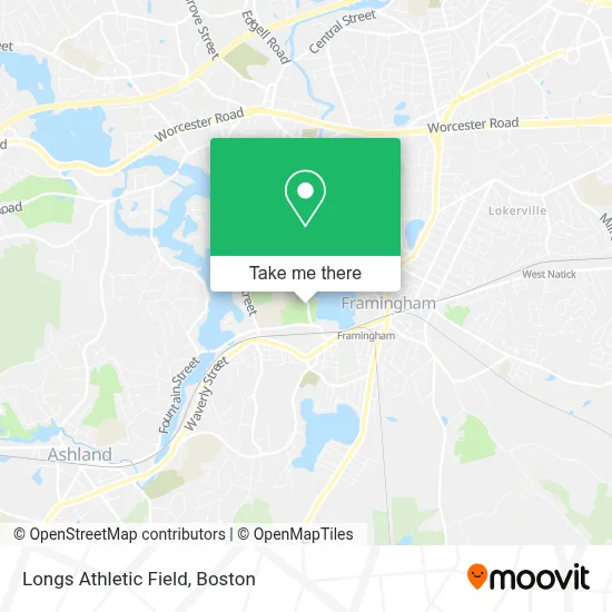 Longs Athletic Field map
