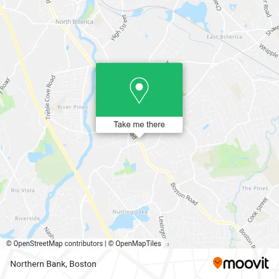 Northern Bank map