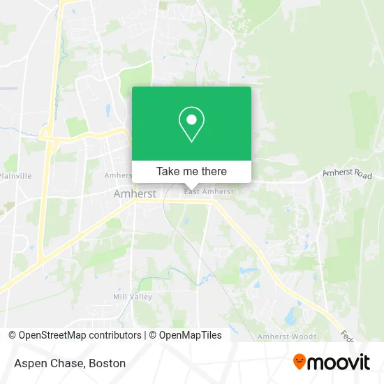 Aspen Chase map