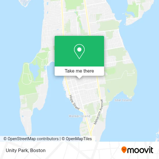 Unity Park map