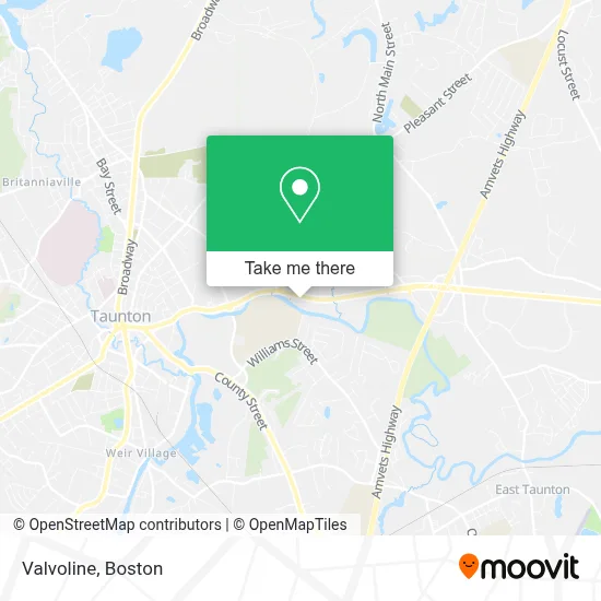 Valvoline map