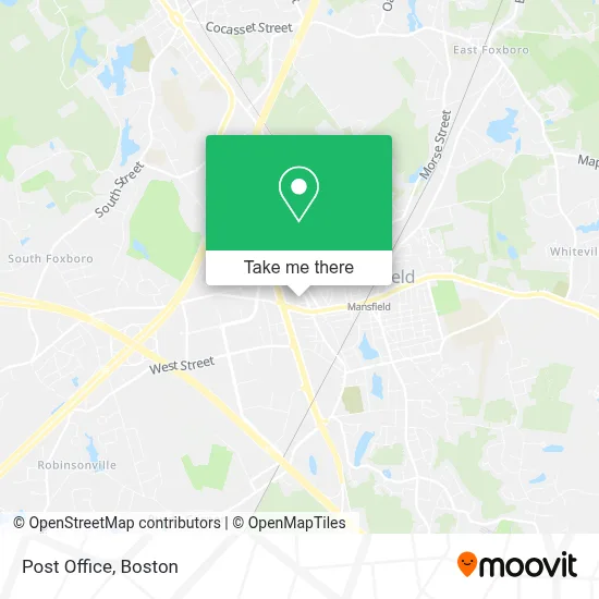 Post Office map