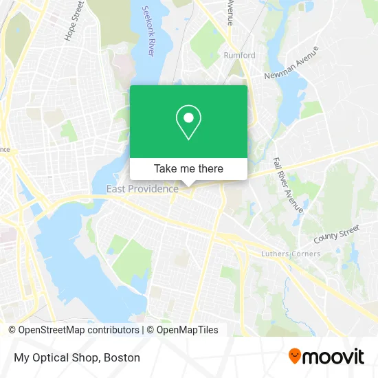My Optical Shop map