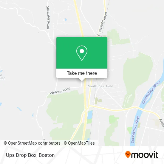Ups Drop Box map