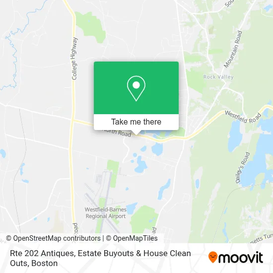 Rte 202 Antiques, Estate Buyouts & House Clean Outs map