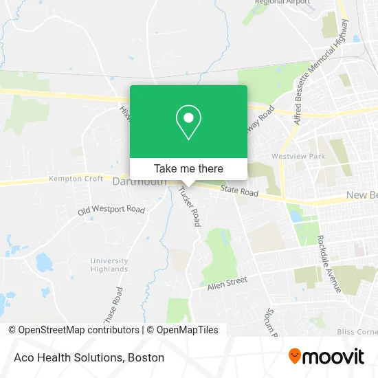 Aco Health Solutions map