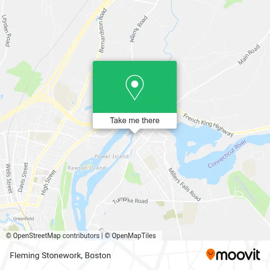 Fleming Stonework map