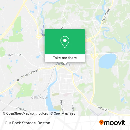 Out-Back Storage map