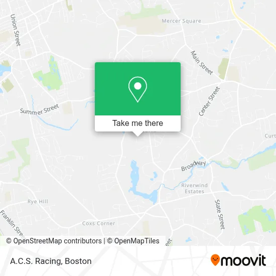 A.C.S. Racing map