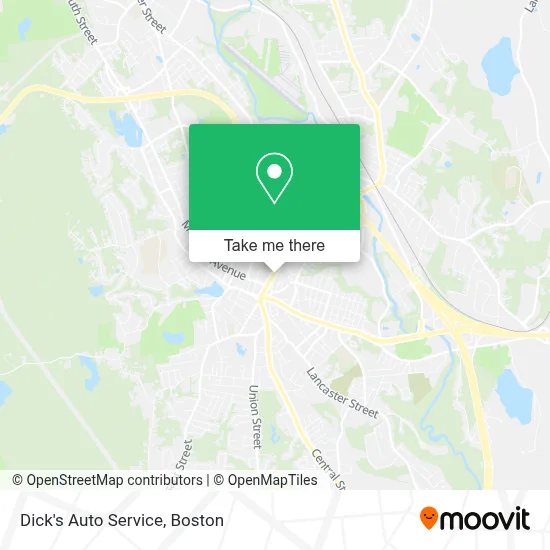 Dick's Auto Service map