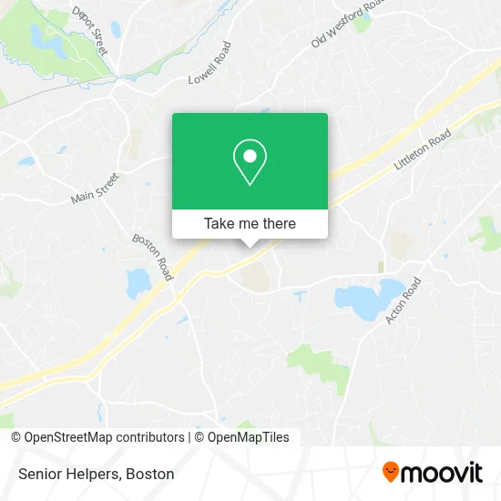 Senior Helpers map