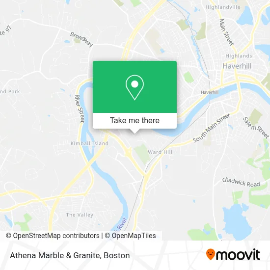 Athena Marble & Granite map
