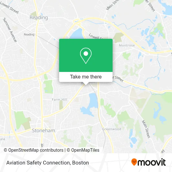 Aviation Safety Connection map