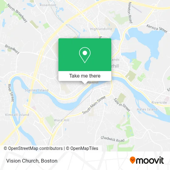 Vision Church map