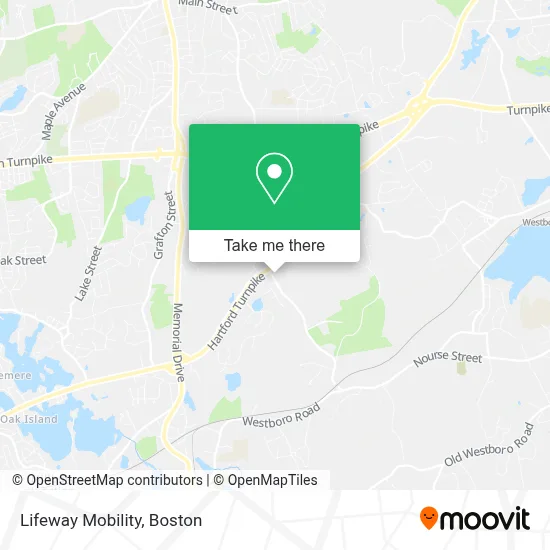 Lifeway Mobility map