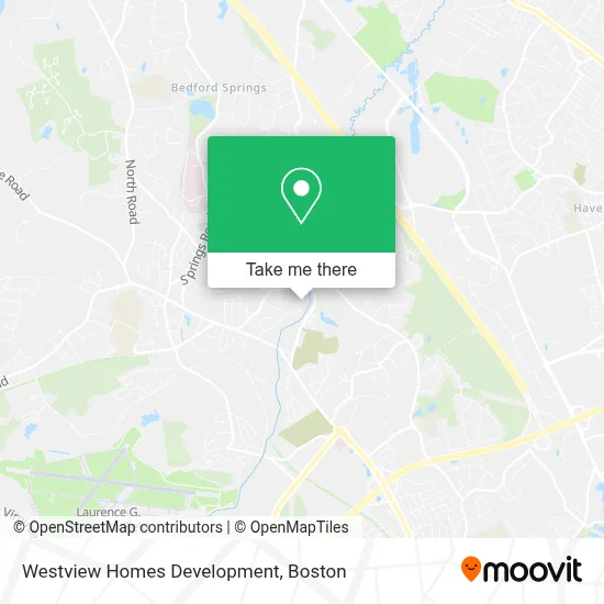 Westview Homes Development map