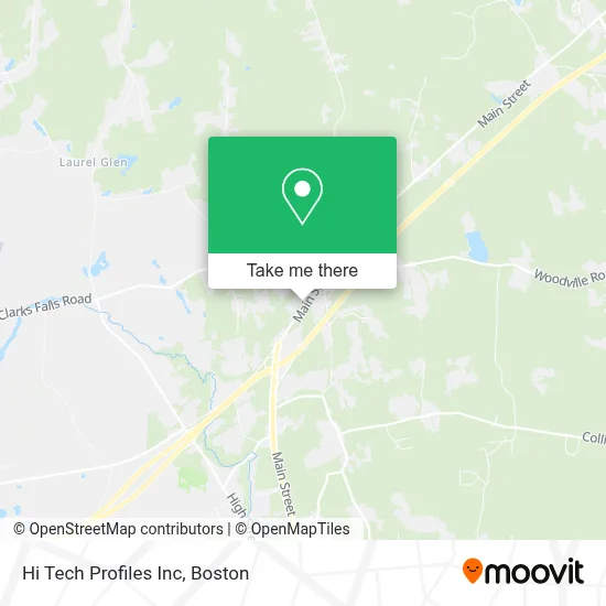 Hi Tech Profiles Inc map