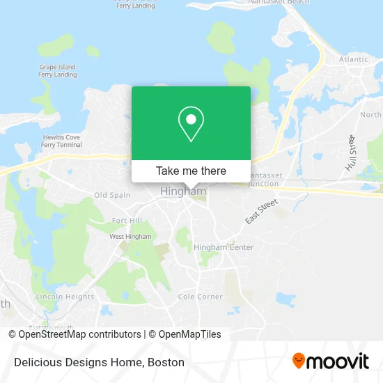 Delicious Designs Home map