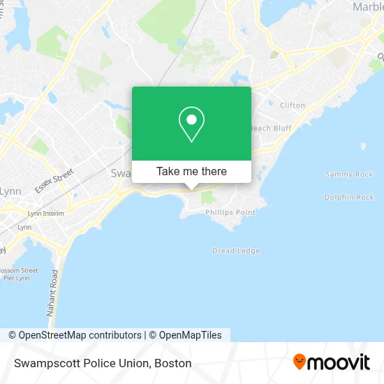 Swampscott Police Union map