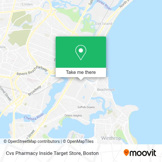Cvs Pharmacy Inside Target Store map