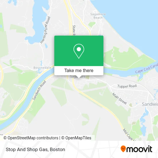 Stop And Shop Gas map