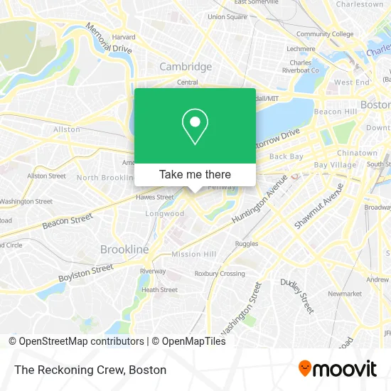 The Reckoning Crew map