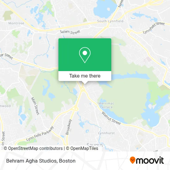 Behram Agha Studios map